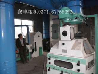 鑫丰在山西吕梁安装的120吨面粉机成套设备